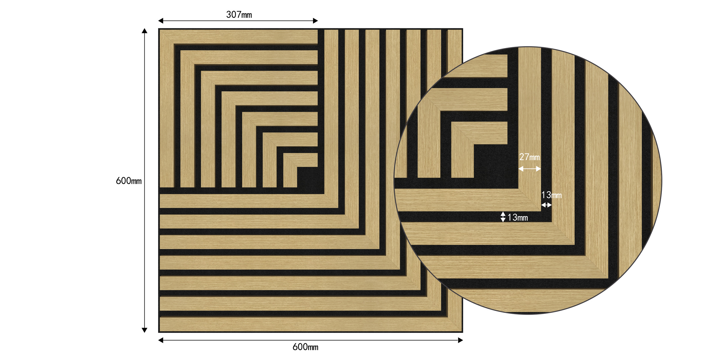 Flexible tambour wall panel